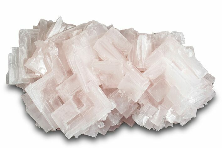 Pink Halite Crystal Cluster - Trona, California #279818